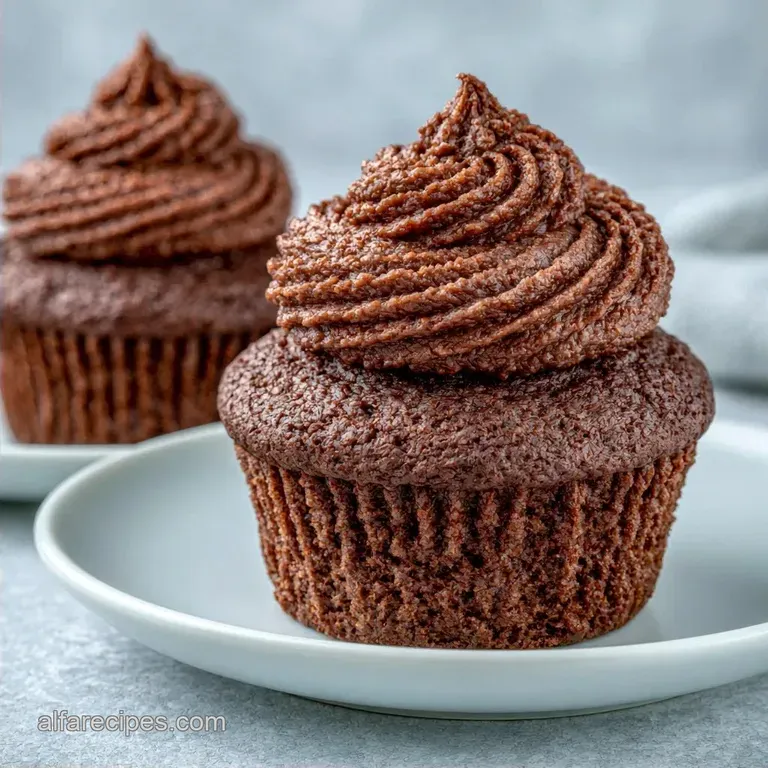 Father s Day Cupcakes: Rich Cocoa Sponge