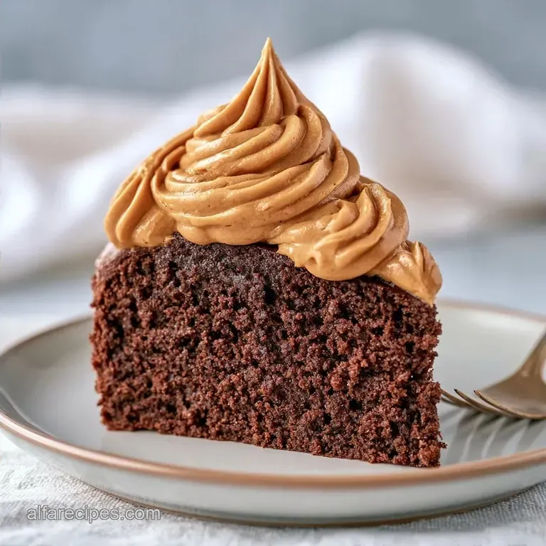 Fathers Day Peanut Butter Cake with Cocoa