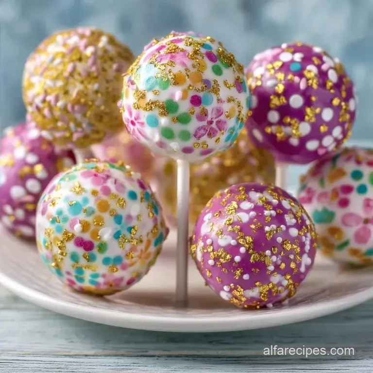 Festive Graduation Cake Pops: Crisp Chocolate Shell