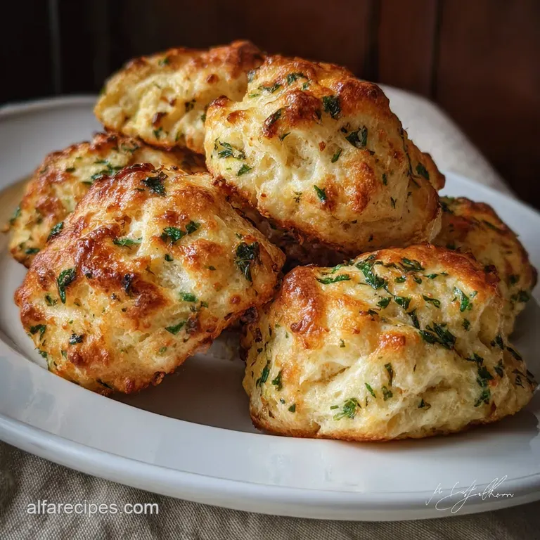 Can Biscuit Recipe with Garlic and Herbs