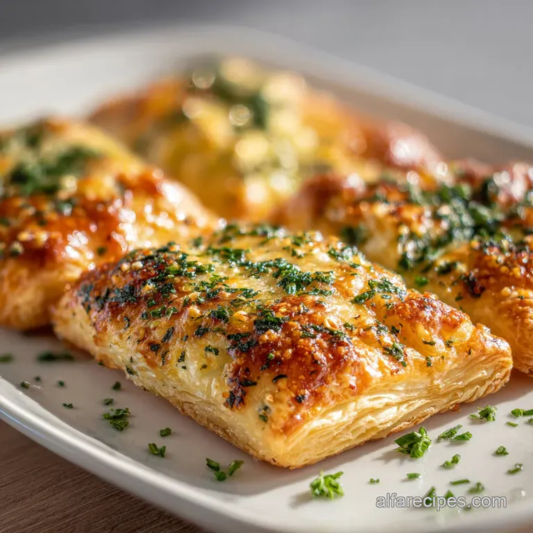 Artfully arranged appetizer: crusty bread rounds overflowing with creamy cheese and fragrant herbs, plated elegantly.