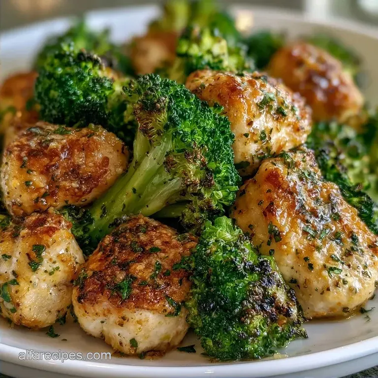 Garlic Parmesan Chicken & Broccoli: Simple Family Meal