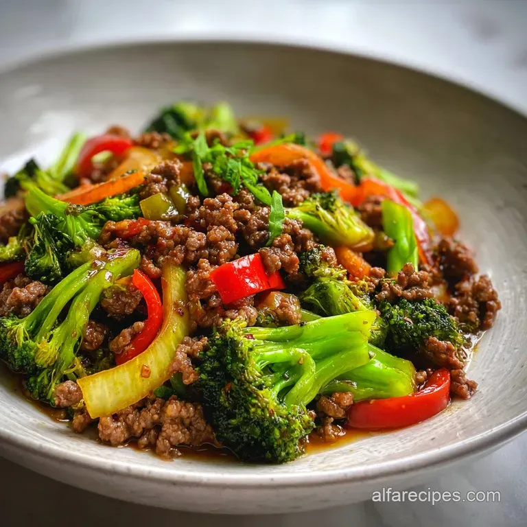 Easy Ground Beef Stir Fry Recipe