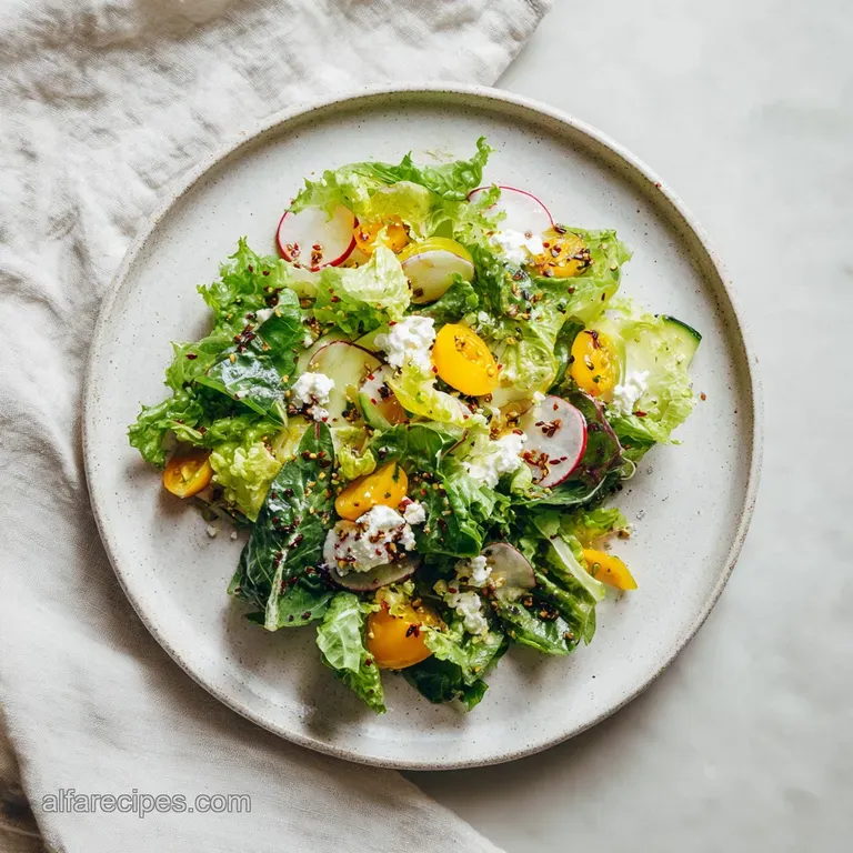 Hagen House Salad: Crisp and Refreshing