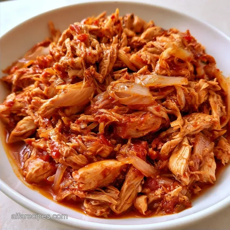 Healthy Authentic Mexican Chicken Tinga