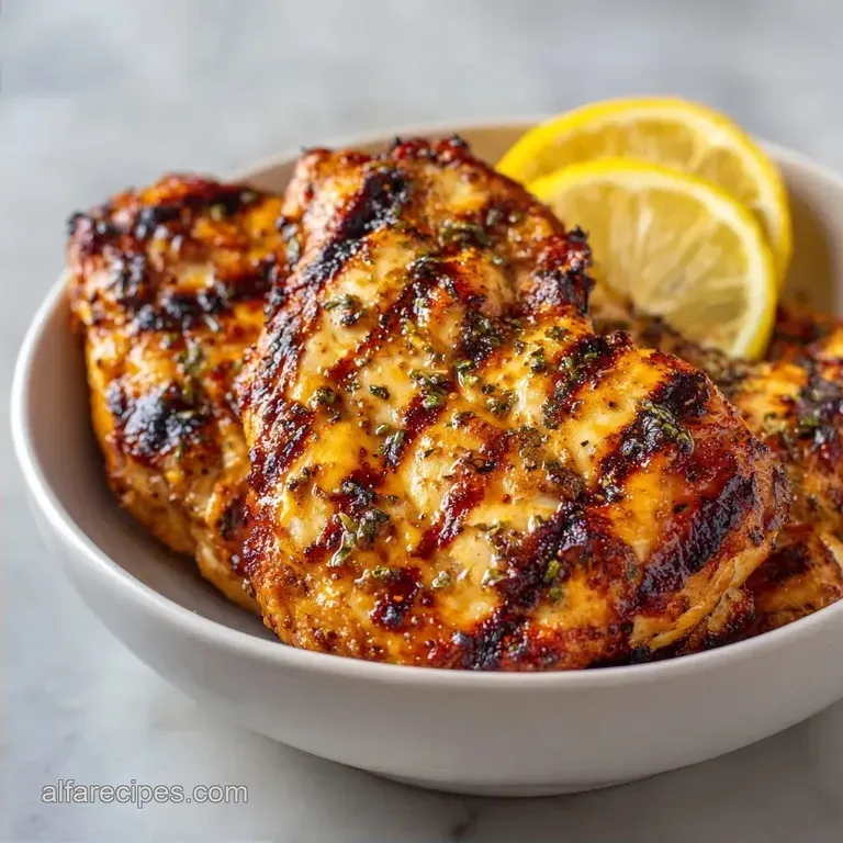 Healthy Grilled Chicken: Juicy and Vibrant