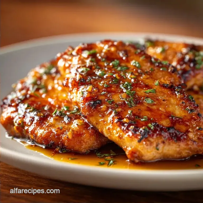 Honey Garlic Chicken Breast: Sticky and Glossy