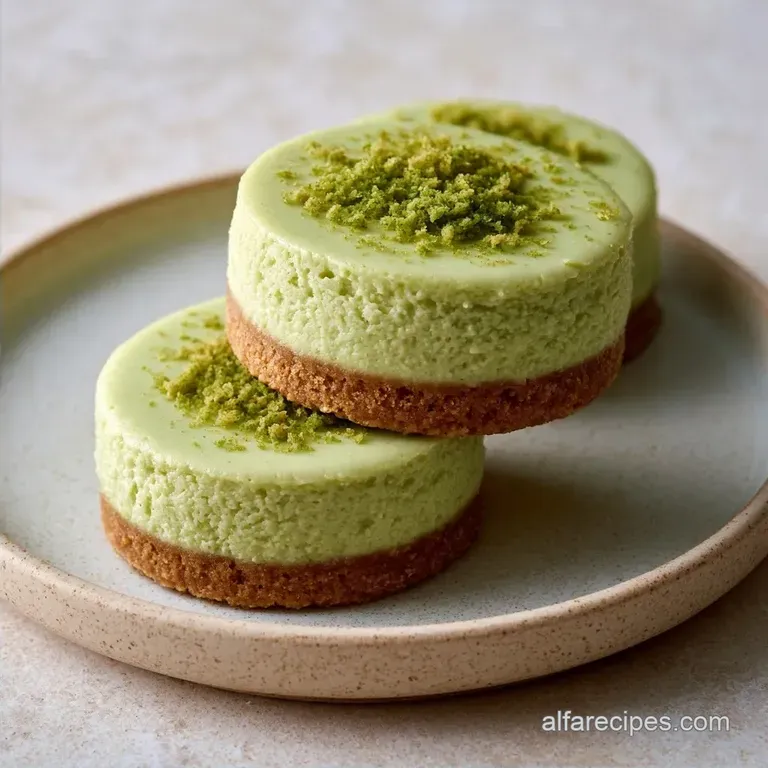 Key Lime Cheesecake Bites with Vanilla Wafers