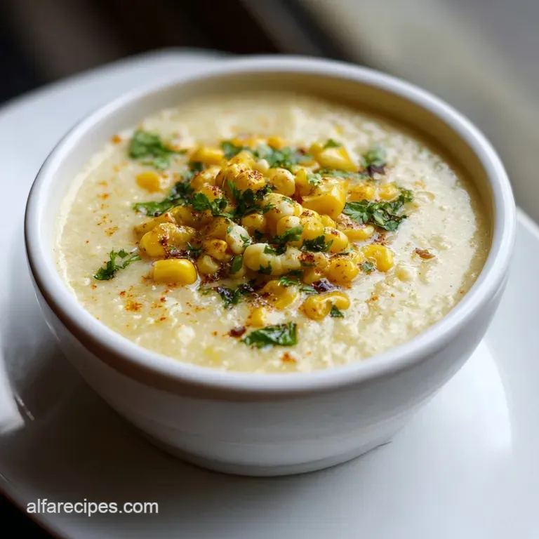 Mexican Street Corn Soup: Smoky & Velvety