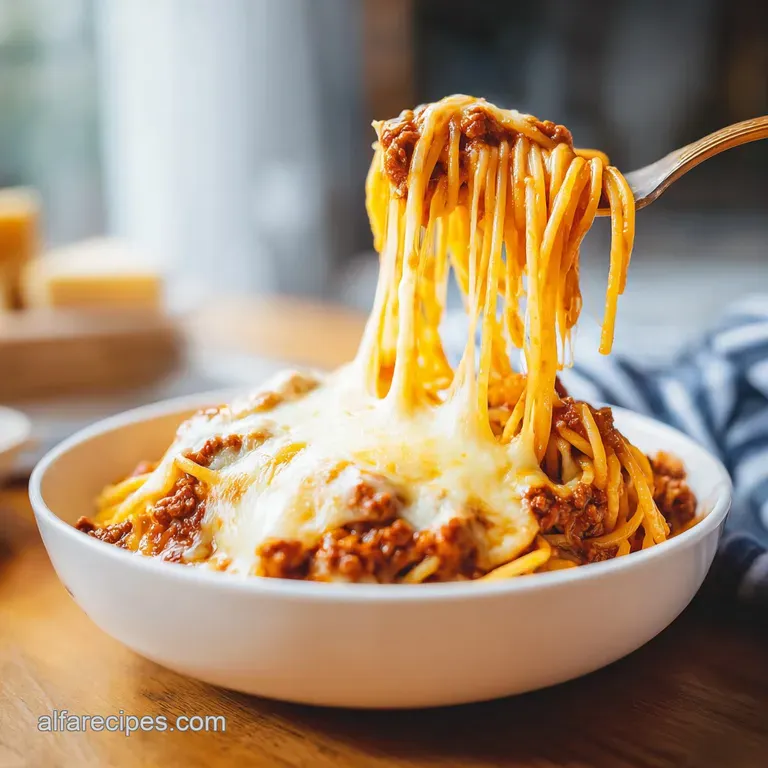 Million Dollar Spaghetti Casserole: Rich and Cheesy