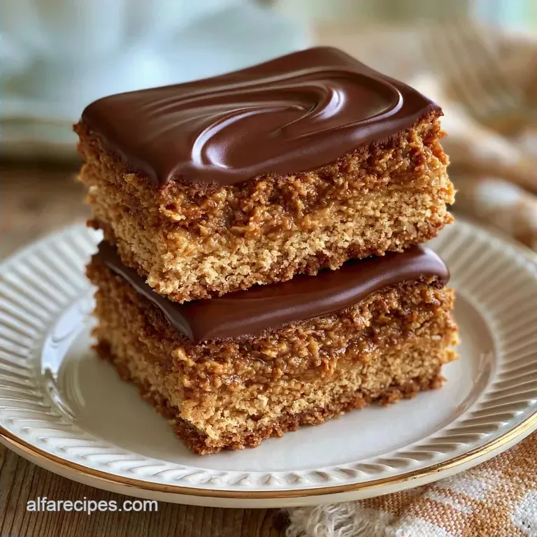 No Bake Chocolate Peanut Butter Bars