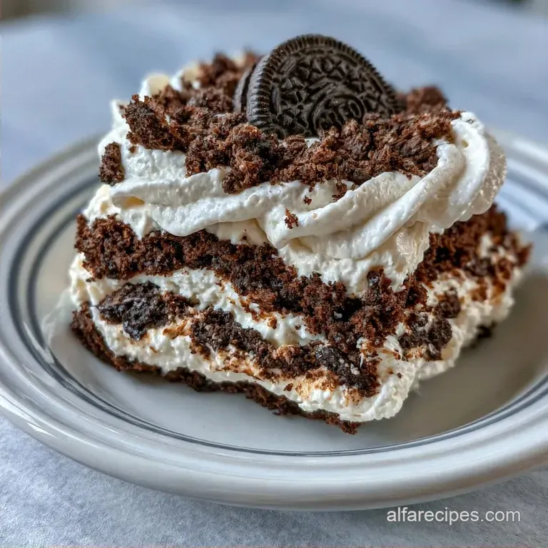 No Bake Oreo Dessert Lasagna in 20 Minutes