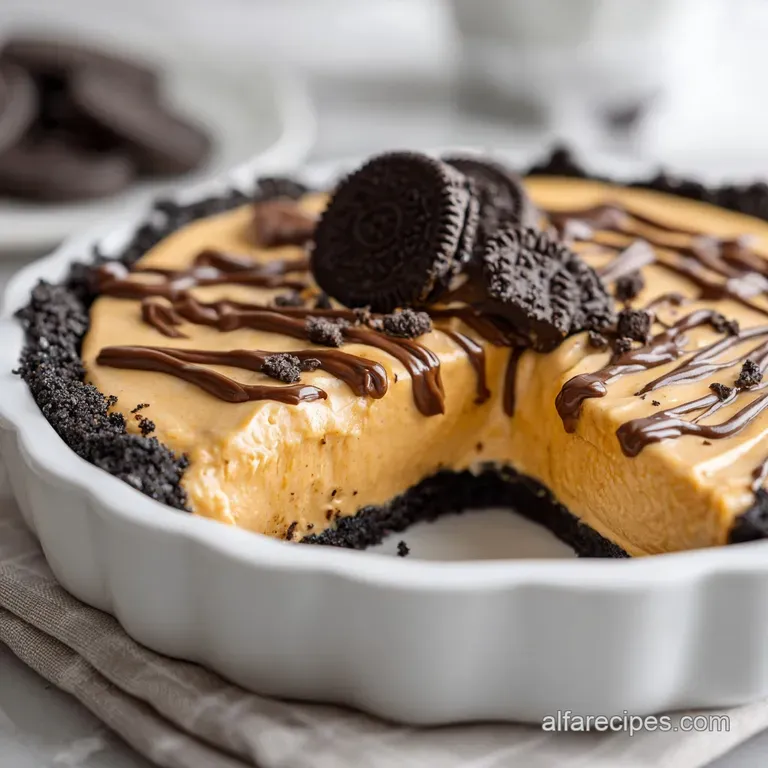 No Bake Peanut Butter Pie: Velvety and Creamy