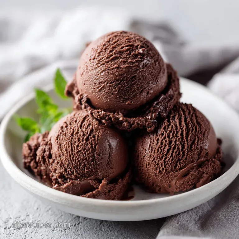 No Churn Chocolate Ice Cream: Silky and Fudgy