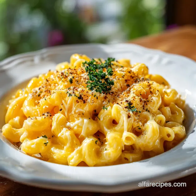 Mac and Cheese with Sharp Cheddar Cheese