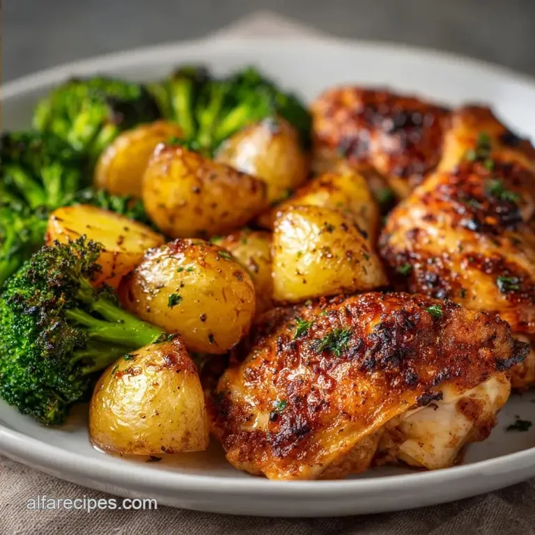 Sheet Pan Chicken: Roasted with Veggies