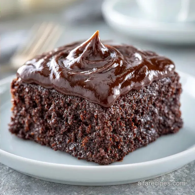 Moist Simple Chocolate Sheet Cake