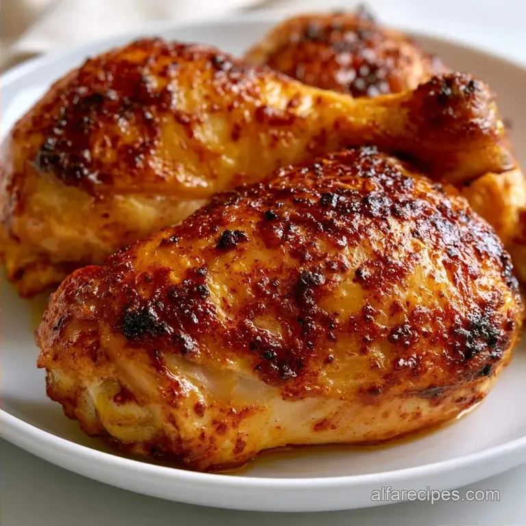 Simple Roasted Chicken Legs: Crispy and Juicy