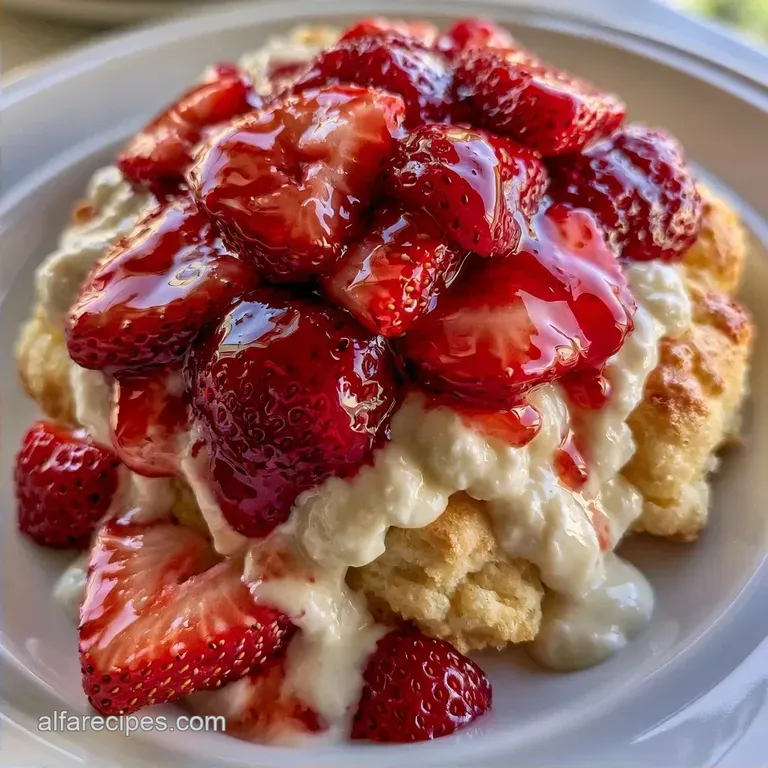 Simple Strawberry Shortcake in 70 Minutes