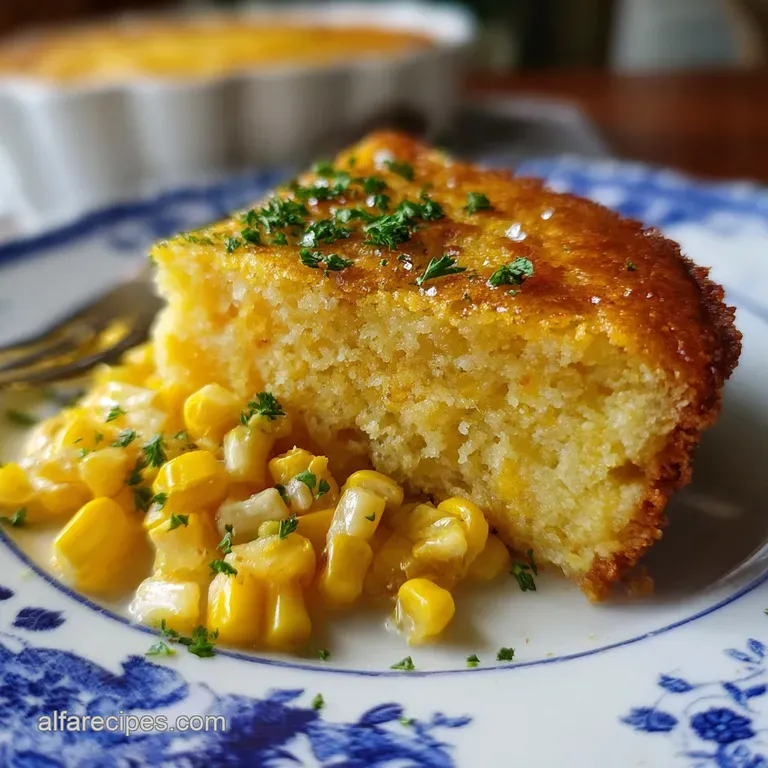 Slow Cooker Corn Pudding: Silky Custard