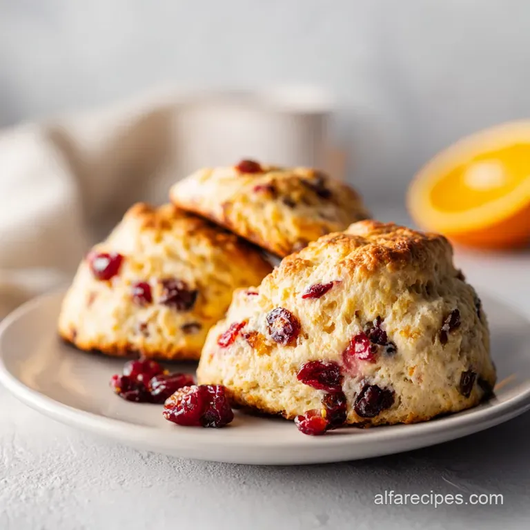 Starbucks Cranberry Orange Scones Copycat Recipe