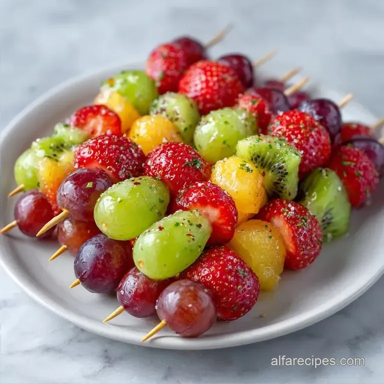 Graduation Party Fruit Skewers: Fresh and Vibrant