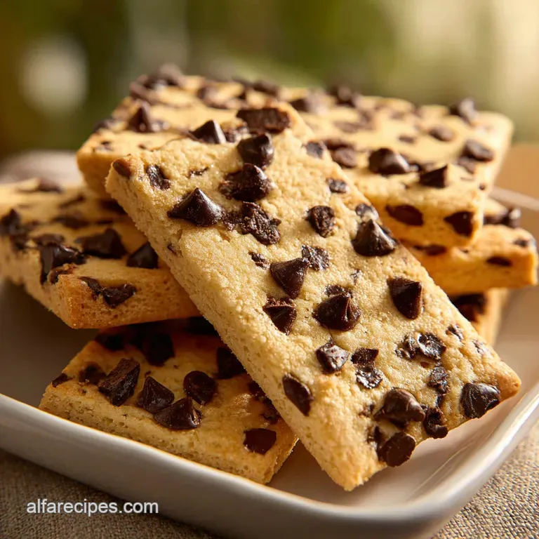 Whipped Chocolate Chip Shortbread: Buttery and Light