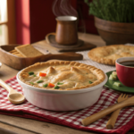 Comforting chicken pot pie made with Campbell's Cream of Chicken Soup Recipes